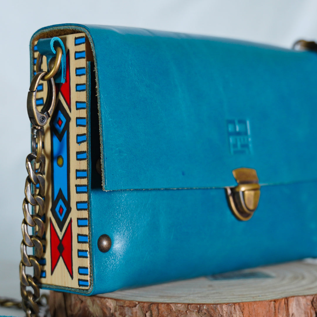 Celestial Blue Clutch